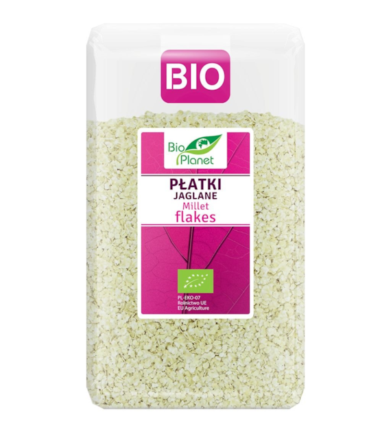 BIO PLANET Płatki jaglane BIO 600g