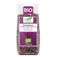 BIO PLANET Żurawina słodzona cukrem trzcinowym BIO 100g