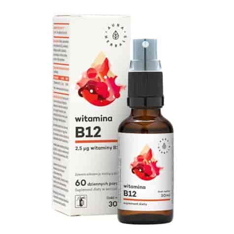 AURA HERBALS Witamina B12 Forte - aerozol 30ml