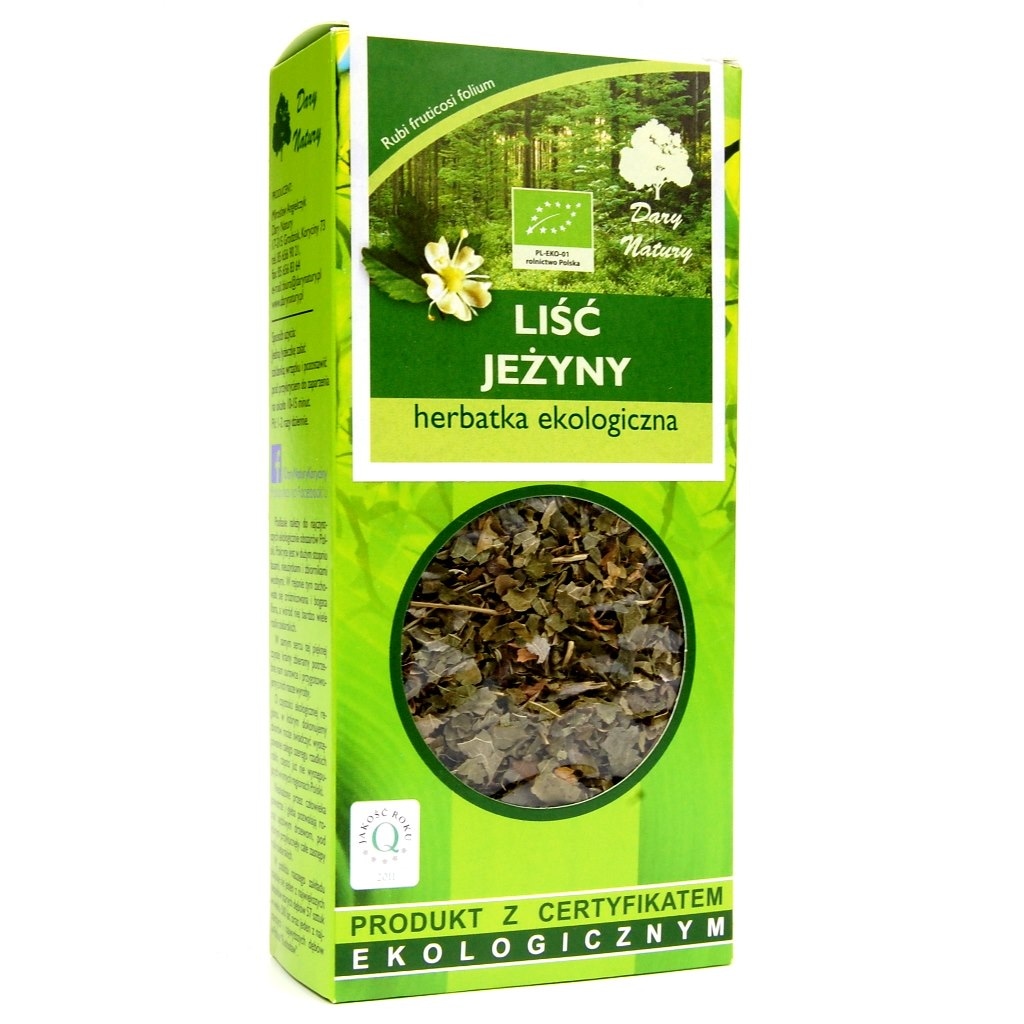 Jeżyna liść BIO 25g DARY NATURY