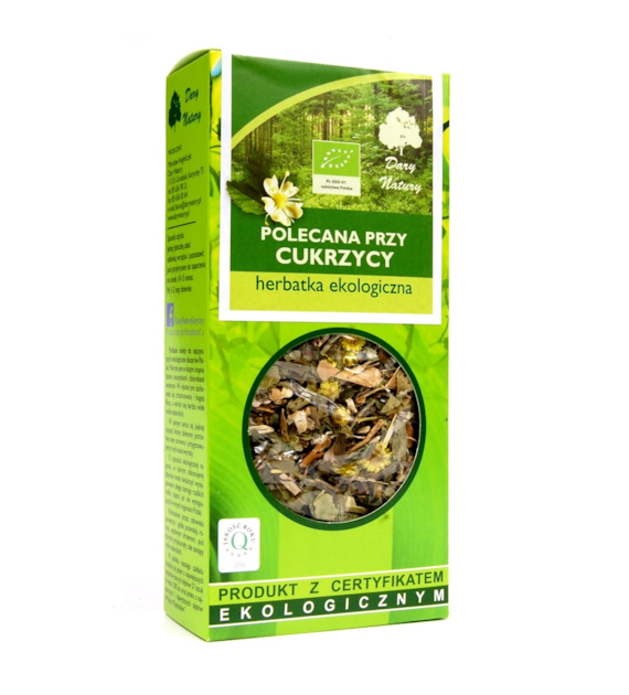Herbatka Przy cukrzycy BIO 50g DARY NATURY