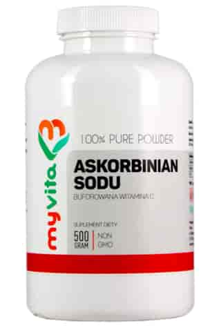 MyVita Askorbinian sodu 500g - Witamina C buforowana
