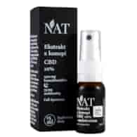 NAT Ekstrakt z konopi Full Spectrum 10% CBD + melatonina 15ml aerozol