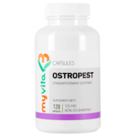 MyVita Ostropest ekstrakt (80% sylimaryny) 125mg, 120kaps.