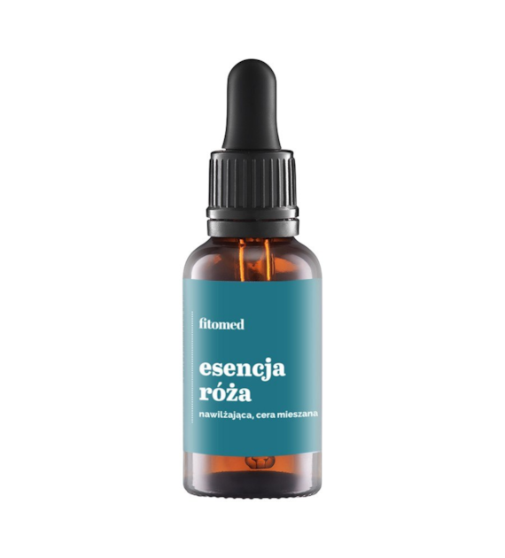 Esencja nawilżająca Róża damasceńska do cery mieszanej 30ml FITOMED