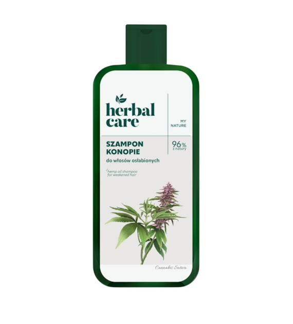 HERBAL CARE Szampon KONOPIE do włosów osłabionych 330ml FARMONA