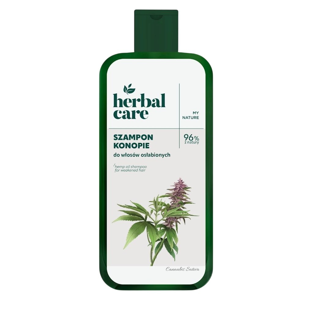 HERBAL CARE Szampon KONOPIE do włosów osłabionych 330ml FARMONA