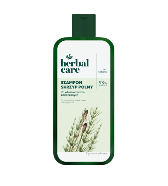 HERBAL CARE Szampon SKRZYP POLNY do włosów bardzo zniszczonych 330ml FARMONA