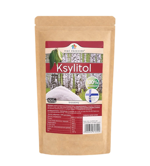 PIĘĆ PRZEMIAN Ksylitol 500g