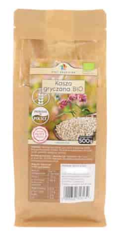 PIĘĆ PRZEMIAN Kasza gryczana niepalona BIO bezglutenowa 500g