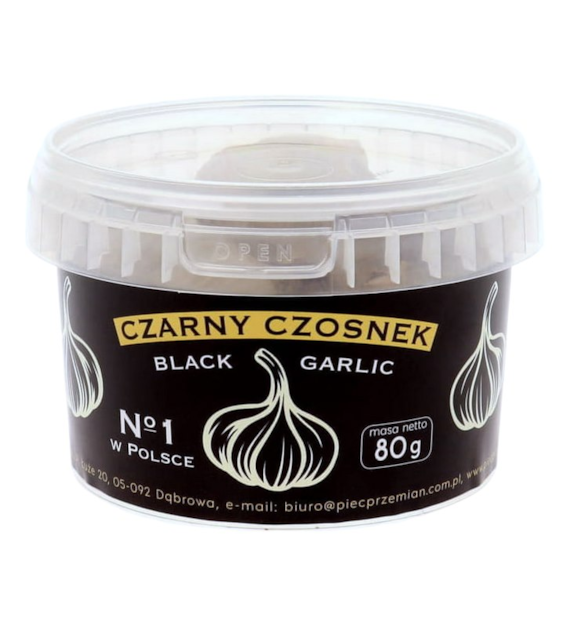 PIĘĆ PRZEMIAN Czarny czosnek BIO 80g