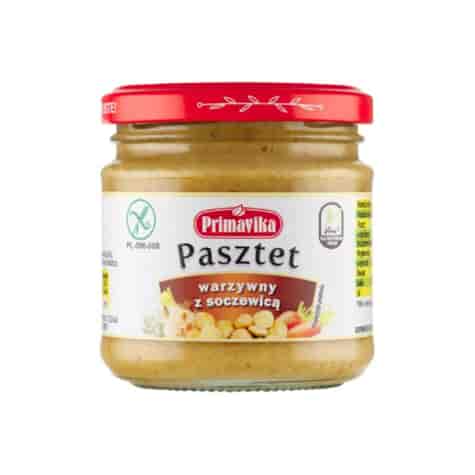 PRIMAVIKA Pasztet warzywny z soczewicą 160g