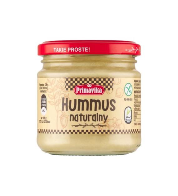 PRIMAVIKA Hummus naturalny 160g