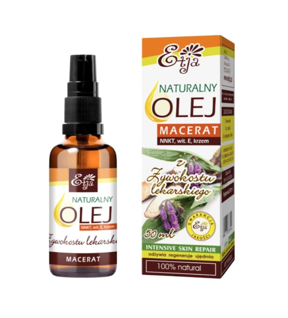 ETJA Olej z Żywokostu Lekarskiego (macerat) 50ml