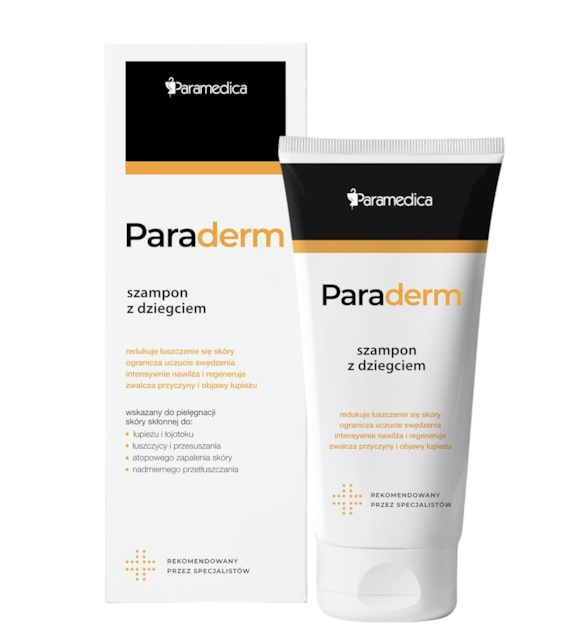 Paraderm Szampon z dziegciem 150g PARAMEDICA