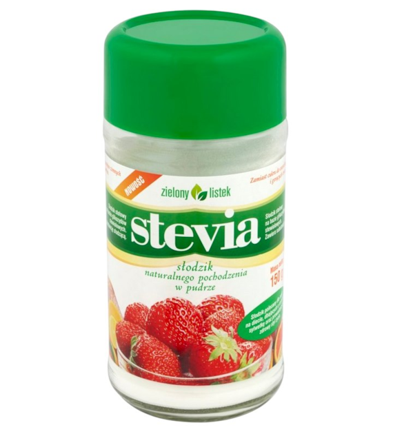 ZIELONY LISTEK Stevia puder 150g