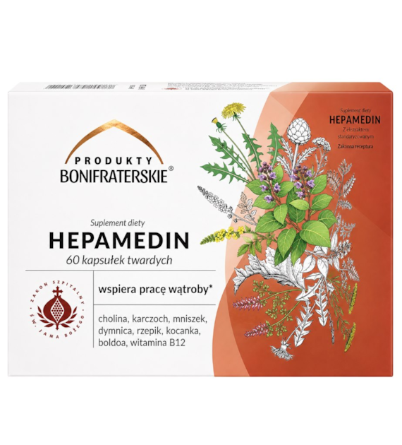 Hepamedin 60 kaps. PRODUKTY BONIFRATERSKIE