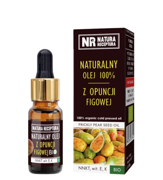 Olej z opuncji figowej 100% naturalny 10ml NATURA RECEPTURA