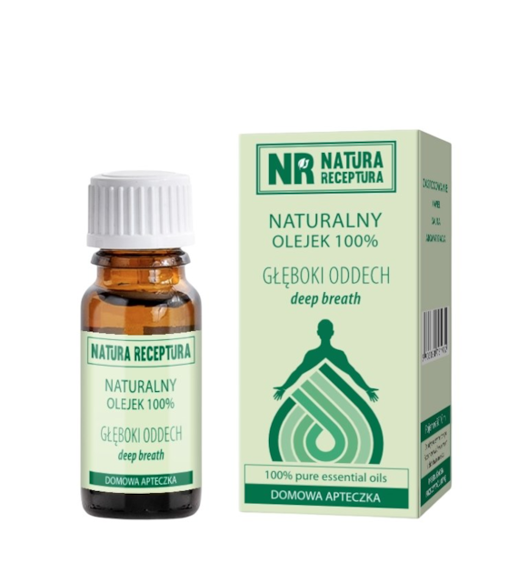 Olejek naturalny Głęboki oddech 10ml NATURA RECEPTURA