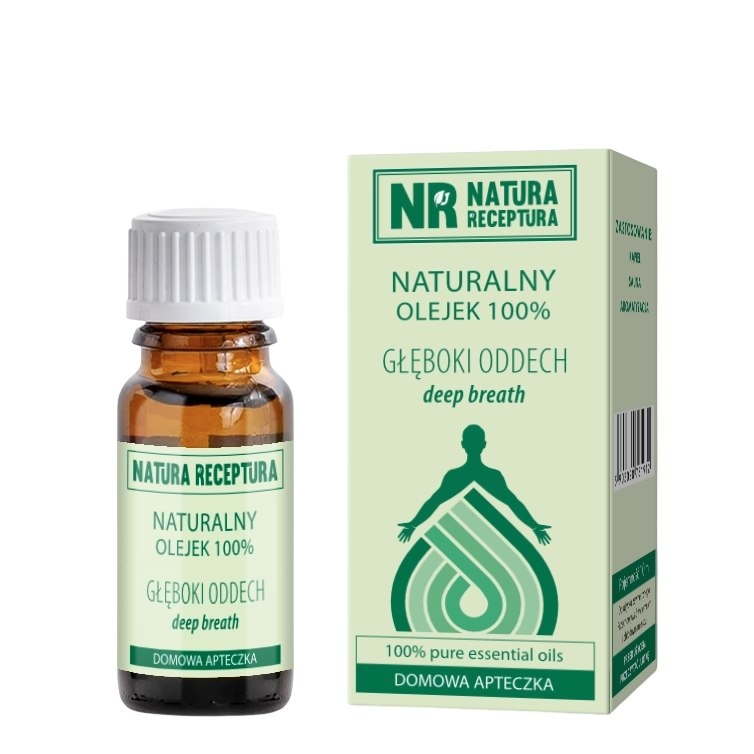 Olejek naturalny Głęboki oddech 10ml NATURA RECEPTURA