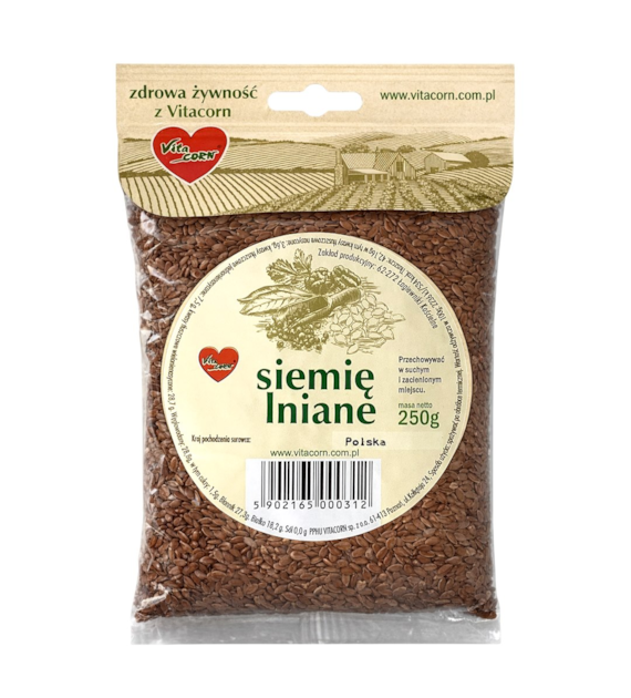 VITACORN Siemie lniane 250g