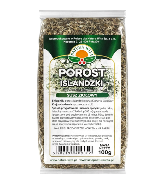 NATURA-WITA Porost islandzki 100g