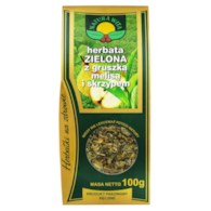 NATURA-WITA Herbata zielona z gruszką, melisą i skrzypem 100g