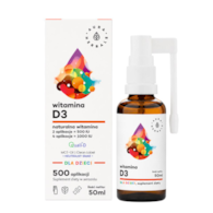 AURA HERBALS Witamina D3 dla dzieci MCT aerozol 50ml