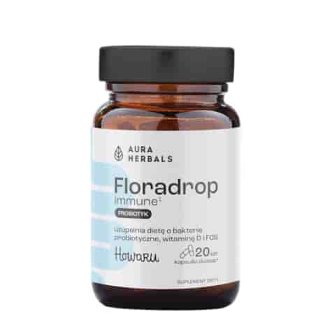 AURA HERBALS Floradrop immune probiotyk kapsułki 20 szt.