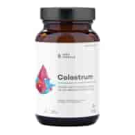 AURA HERBALS Colostrum 500mg słodka malina proszek 66g 30% IgG
