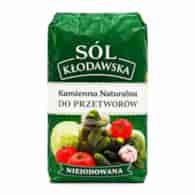 SÓL KŁODAWSKA drobna niejodowana kamienna naturalna  do przetworów  1,1kg