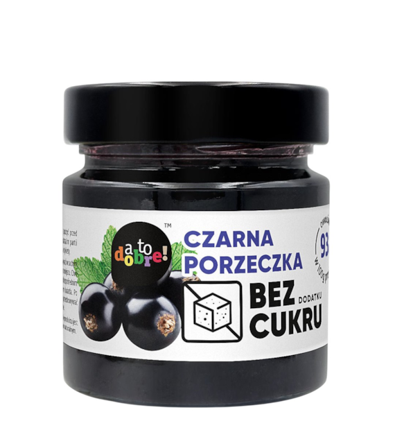 atodobre! Czarna porzeczka bez dodatku cukru 195g