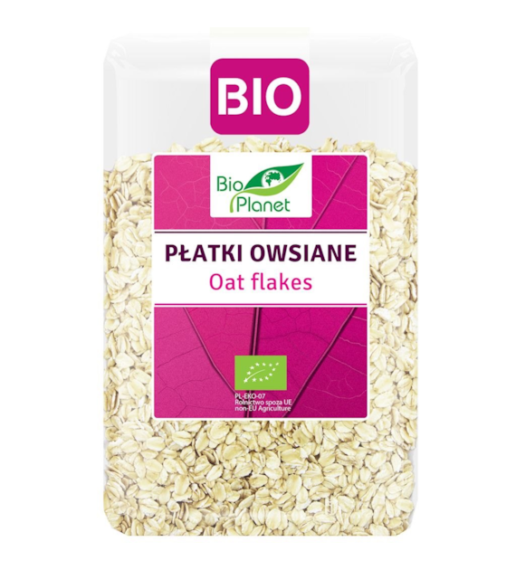 BIO PLANET Płatki owsiane BIO 1kg
