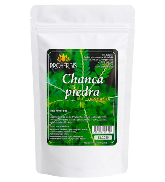 PROHERBIS Chanca piedra ziele cięte 50g