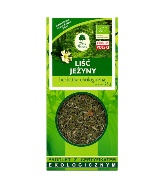 Jeżyna liść BIO 25g DARY NATURY