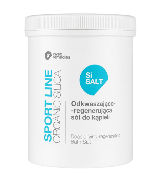 Odkwaszająco-regenerująca sól do kąpieli SiSalt 1500g INVEX REMEDIES