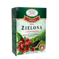 Herbata zielona z żurawiną 100g MALWA