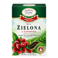 Herbata zielona z żurawiną 100g MALWA