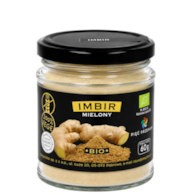 PIĘĆ PRZEMIAN Imbir mielony bezglutenowy BIO 60g