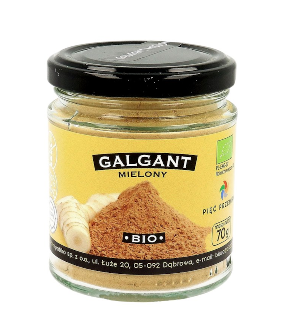PIĘĆ PRZEMIAN Galgant mielony bezglutenowy BIO 70g