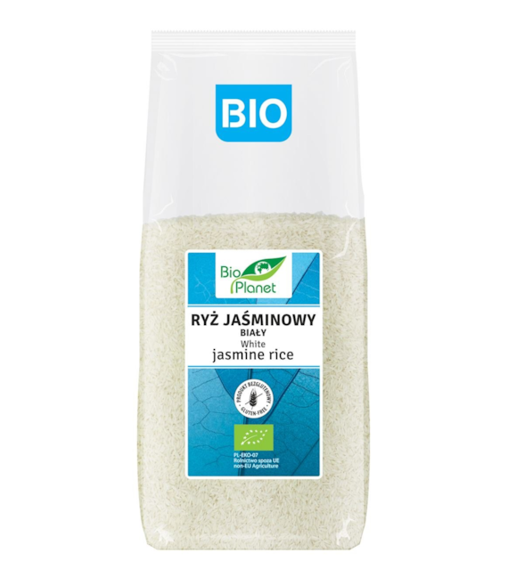 BIO PLANET Ryż jaśminowy biały bezglutenowy BIO 1kg