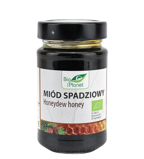 BIO PLANET Miód spadziowy BIO 300g
