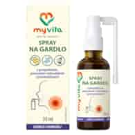 MyVita Spray na gardło z propolisem, porostem islandzkim i prawoślazem 50ml