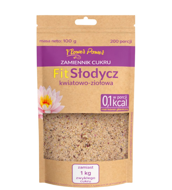 FITSŁODYCZ kwiatowo-ziołowa doypack 100g - 200 porcji UNIPHAR