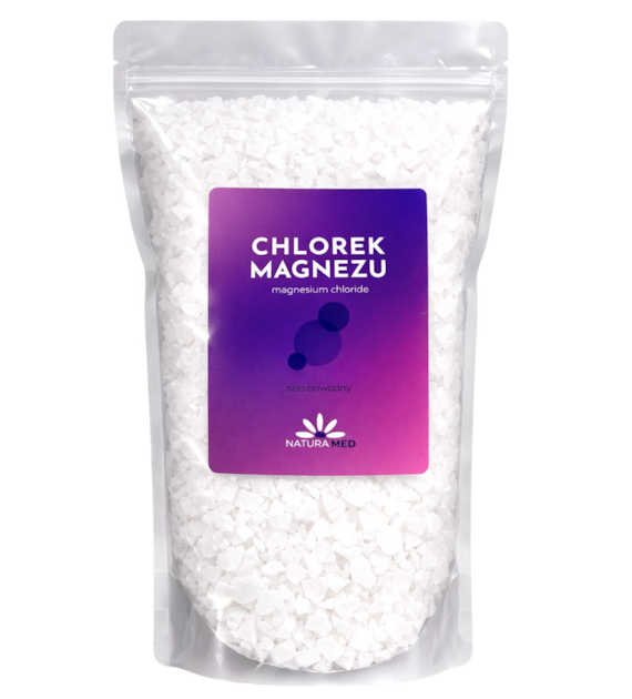 NATURA-MED Chlorek magnezu - płatki kąpielowe 1kg