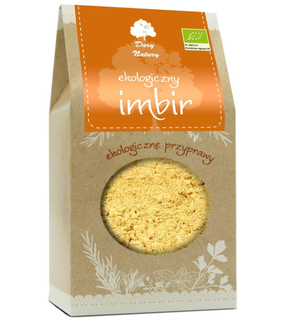 Imbir mielony BIO 200g DARY NATURY
