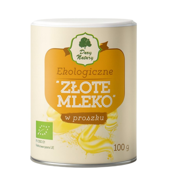  Złote Mleko  w proszku BIO 100g DARY NATURY