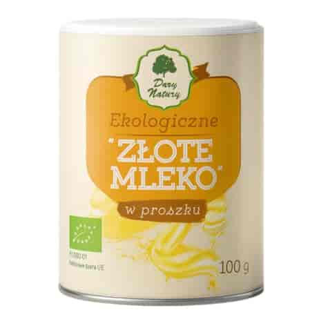  Złote Mleko  w proszku BIO 100g DARY NATURY