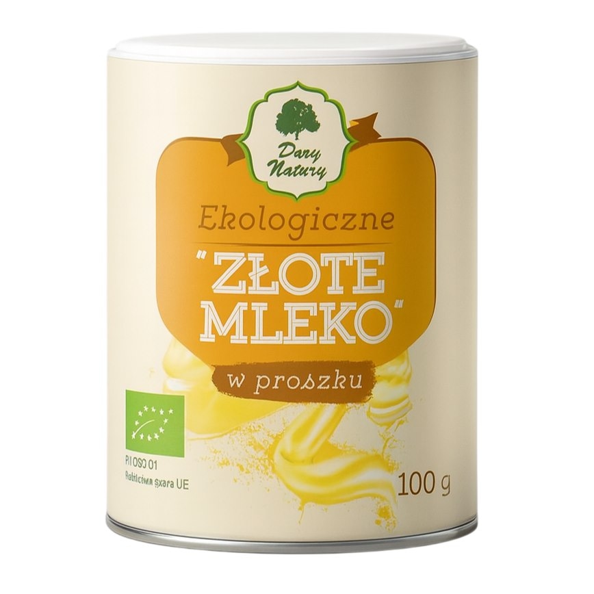  Złote Mleko  w proszku BIO 100g DARY NATURY