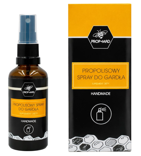 PROP-MAD Propolisowy spray do gardła 50ml